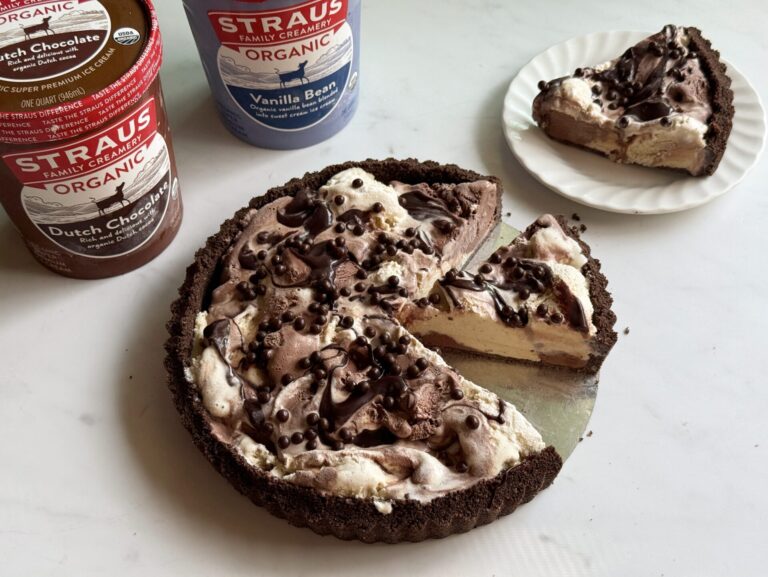 No bake ice cream tart