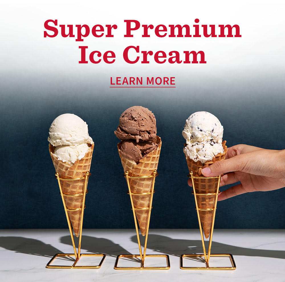 ice cream red type