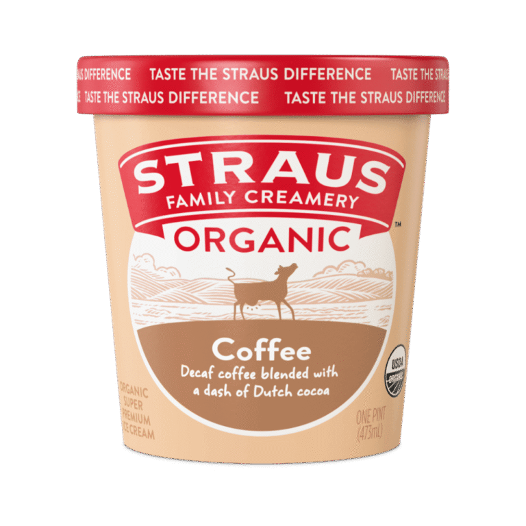 organic coffee ice cream