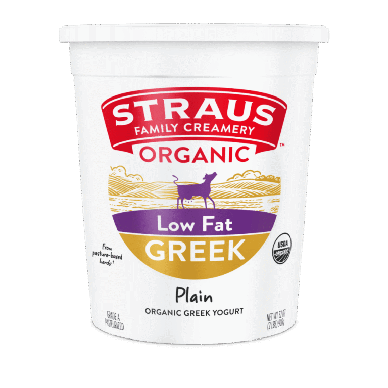 organic lowfat plain greek yogurt