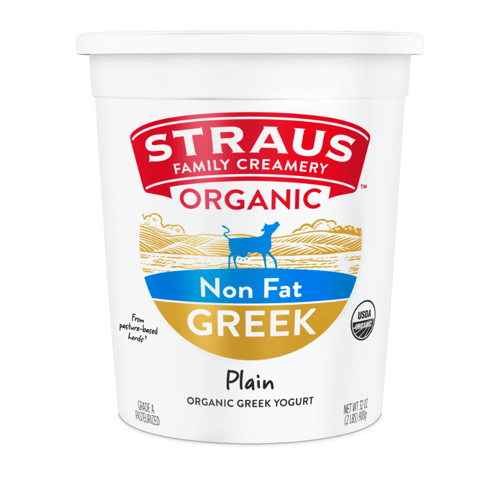 organic nonfat plain greek yogurt