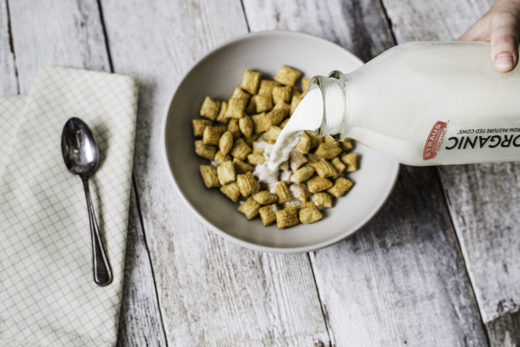 organic cream top whole milk