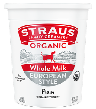 organic european style whole plain yogurt
