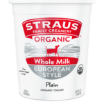 organic european style whole plain yogurt