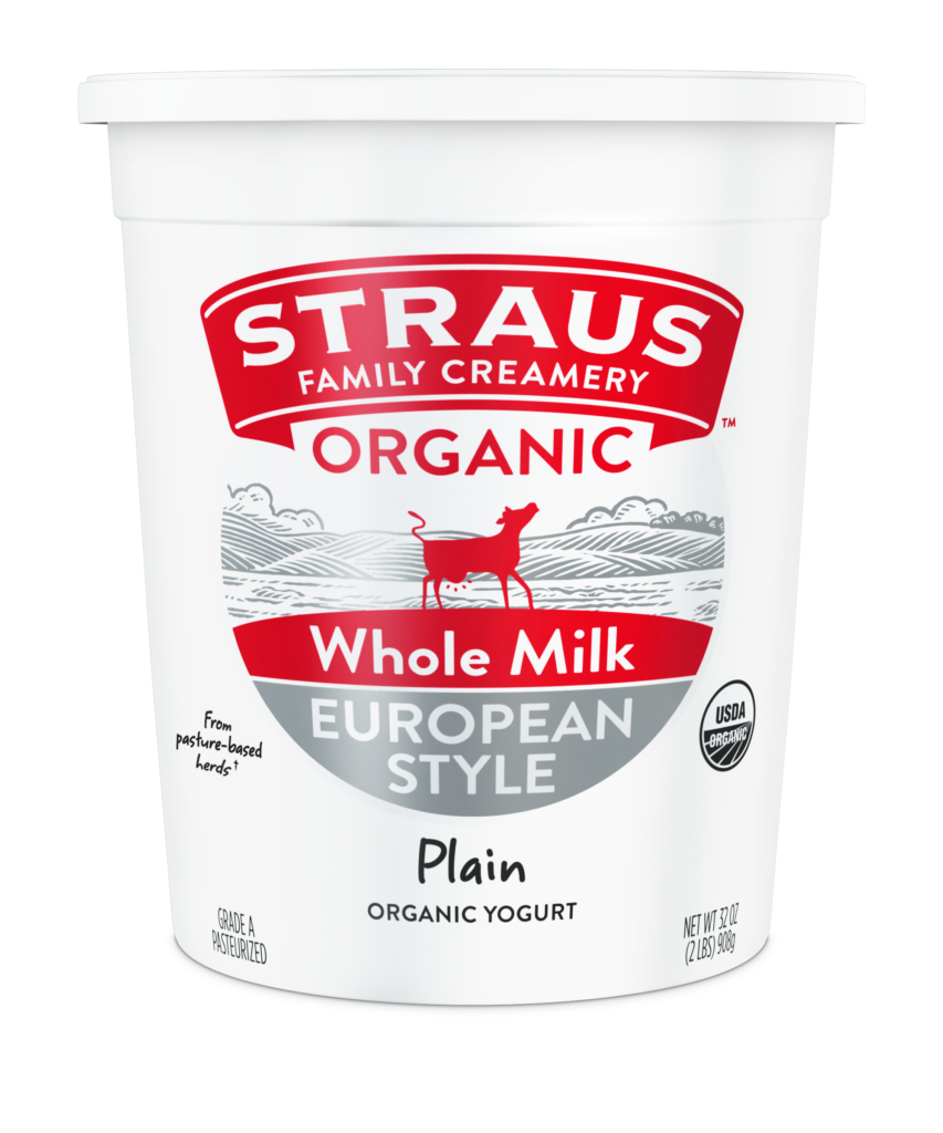 organic european style whole plain yogurt